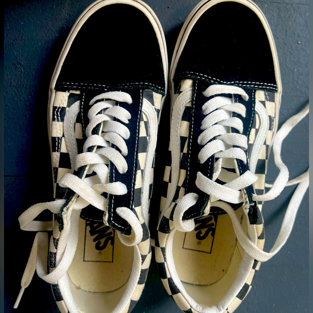 Checkered Vans